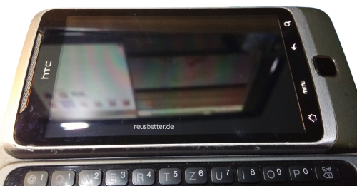 HTC Desire Z - A7272 Smartphone Querz 5 MP  3.7 Zoll  Recycling Geräte