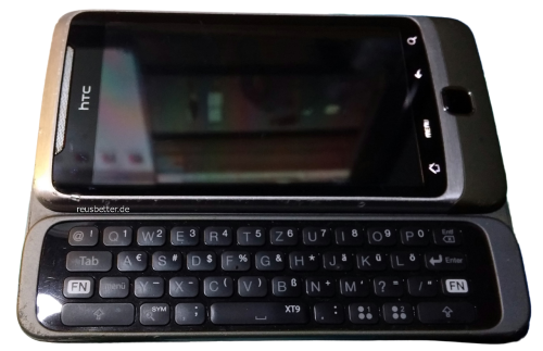 HTC Desire Z - A7272 Smartphone Querz 5 MP  3.7 Zoll  Recycling Geräte