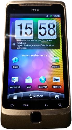 HTC Desire Z - A7272 Smartphone  Querz 5 MP 1.5 GB  3.7 Zoll  ohne Vertrag