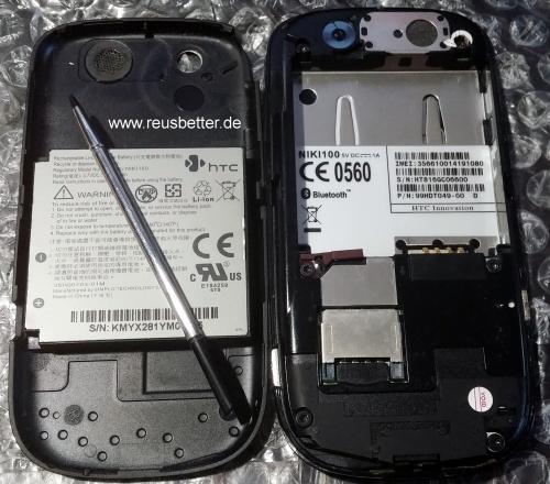 HTC Touch Dual Mod: NIKI100 Smartphone Windows Phone 2.0 MP  2.6 Zoll