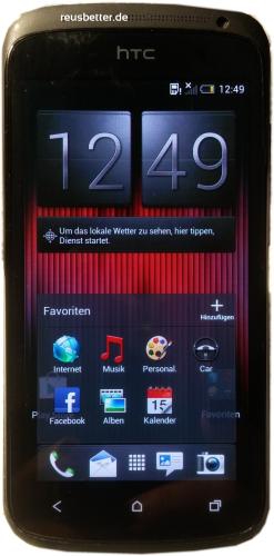HTC ONE S SMARTPHONE | 16 GB | 4.3 ZOLL | 8 MP | SCHWARZ SUPER AMOLED ANDROID