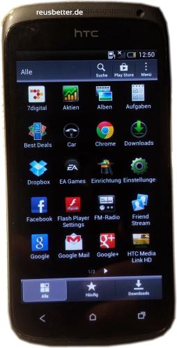 HTC ONE S SMARTPHONE | 16 GB | 4.3 ZOLL | 8 MP | SCHWARZ SUPER AMOLED ANDROID