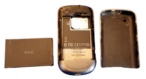 HTC Tattoo Smartphone 2.8 Zoll Touchscreen Silber