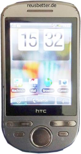 HTC Tattoo Smartphone 2.8 Zoll Touchscreen Silber