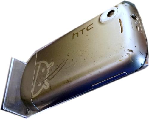 HTC Tattoo Smartphone 2.8 Zoll Touchscreen Silber
