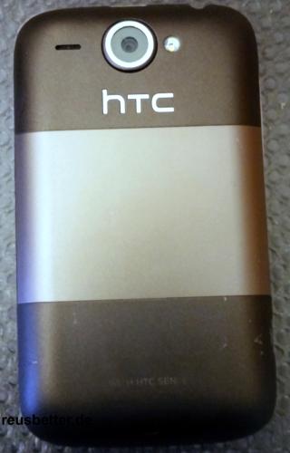 HTC Wildfire A3333 Smartphone 5MP Android 2.1 mit Verpackung 2 Akku*s