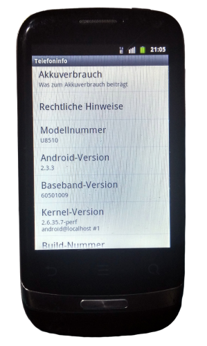 Huawei U8510 IDEOS X3 Smartphone ☑ Android 2.3 ☑ 3.2 Zoll