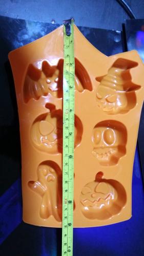 Halloween  Silikon Motiv Form  Back - Eiswürfel - Schokoladen Form