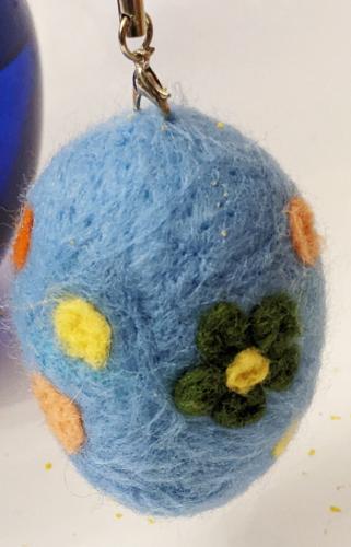 Handgefilzte Frühlings- & Ostereier  - Handarbeit Unikate Einzelstücke