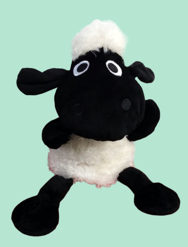 NICI Shaun das Schaf Handpuppe 33cm – Handspielpuppe mit Klappmaul