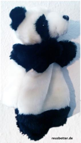 Handspieltier Handpuppe | Niedlicher Panda Bär | Webpelz