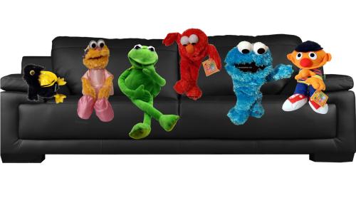ERNIE aus der Sesamstraße Handpuppe Klappmaul FuRyu Sesamstrasse