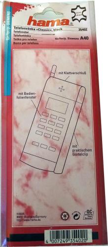 Siemens A40 Handyhülle ☛ Echt Leder Handy Tasche ☛ Hama