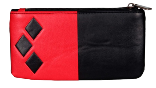 Harley Quinn Portemonnaie Suicide Squad Harley Geldbörse Rot-Schwarz