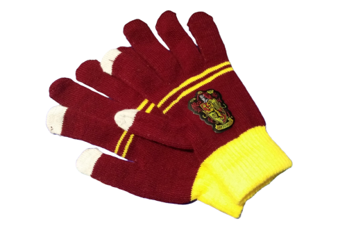 Harry Potter Gryffindor Handschuhe | Unisex | Touchscreen Handschuhe mit Wappen