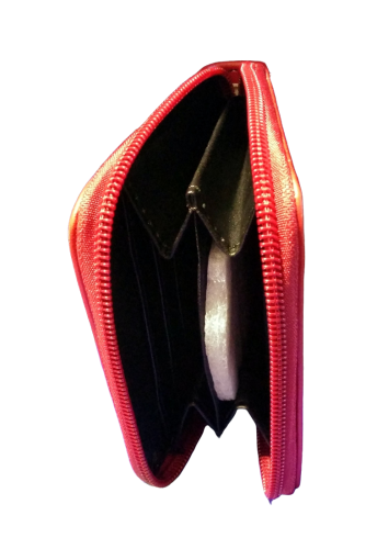 Harry Potter Hogwarts Express 9 3/4 Portemonnaie |  Leder Rot