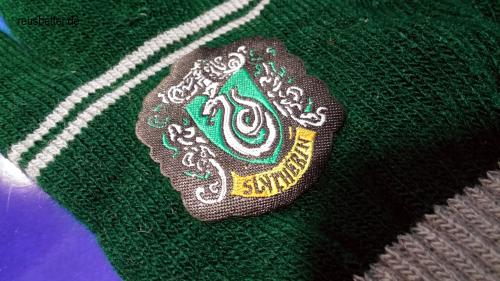 Harry Potter Slytherin  Handschuhe | Unisex | Touchscreen Handschuhe mit Wappen
