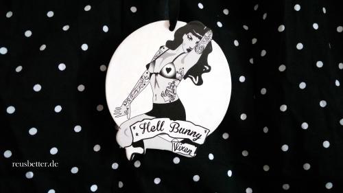 Damen Playsuit Hell Bunny | Kai Badeanzug | Polka Dot 50s Rockabilly 5302 L/XL