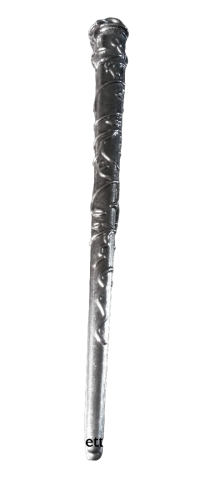 Hermine Granger - Harry Potter Zauberstab Kette Metall Silber