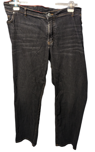 Herren Tiefbund Jeans Frants Janvanderstorm Black 68 Int 52-36