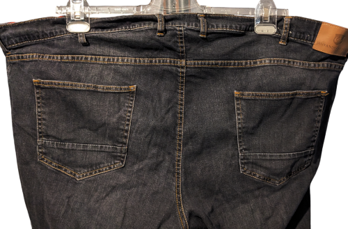 Herren Tiefbund Jeans Frants Janvanderstorm Black 68 Int 52-36