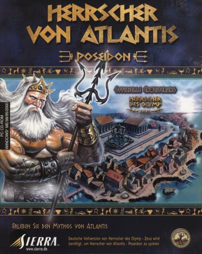 Herrscher von Atlantis  Poseidon ! AddOn für Zeus PC CDROM