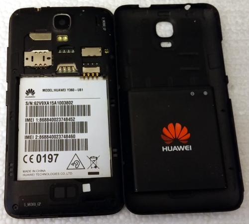 Huawei Ascend Y360-U61 Smartphone ☑ schwarz ☑ Ohne Simlock ☑ Android Handy