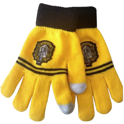 Hufflepuff Handschuhe Harry Potter Touchscreen Handschuhe