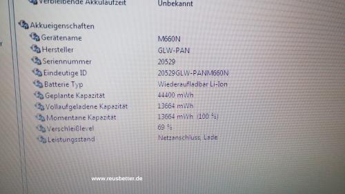 Hyrican M665S Notebook 15,4" Intel Celeron 1,6 GHz 60GB gebraucht