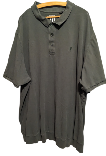 JP 1880 Herren PoloShirt 7XL- Männer Übergröße Polohemd - 80-82 - dunkel olive