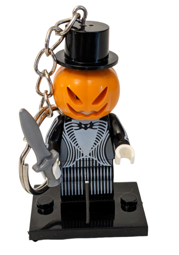 Jack Pumpkin Schlüsselanhänger LOZ Bausteine Set Halloween DIY Geschenk