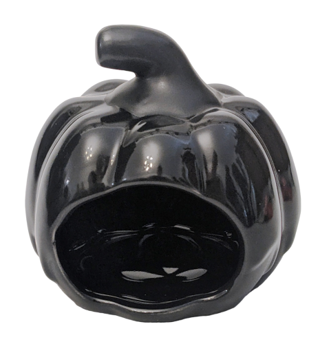 Kerzenhalter Keramik Jack Skellington 2D Pumpkin Kürbis Schwarz