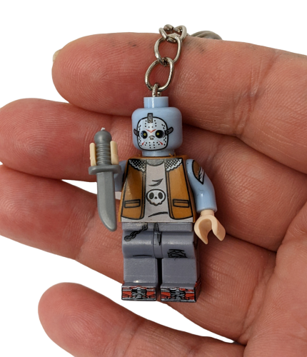 Jason Freitag der 13. Schlüsselanhänger LOZ Bausteine Set Halloween DIY Geschenk