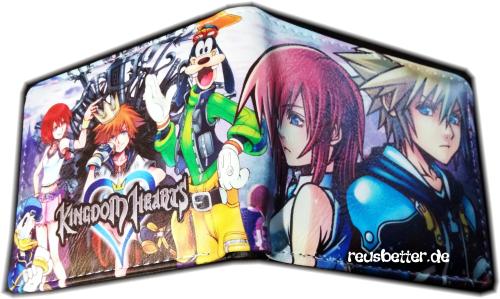 KINGDOM HEARTS 2 SORA/ROXA Portemonnaie Leder Klappgeldbörse
