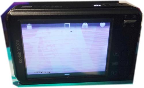 Kodak V1073 Digitalkamera | HD-Touchscreen | 11,3 MP | 3.0 Zoll
