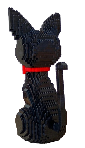 Jiji Nano Blocks Katze Bausatz Kikis kleiner Lieferservice 1300 Teile