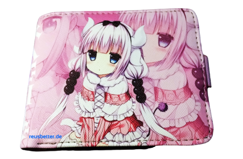 Kobayashi-san Chi no Maid Dragon Geldbörse  | Kanna Kamui Motiv Kawaii | PVC