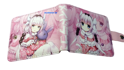 Kobayashi-san Chi no Maid Dragon Geldbörse  | Kanna Kamui Motiv Kawaii | PVC