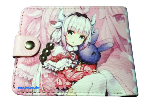 Kobayashi-san Chi no Maid Dragon Geldbörse  | Kanna Kamui Motiv Kawaii | PVC