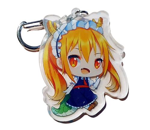 Kobayashi-san Chi no Maid Dragon | Kanna Kamui Motiv | Anhänger | Orange
