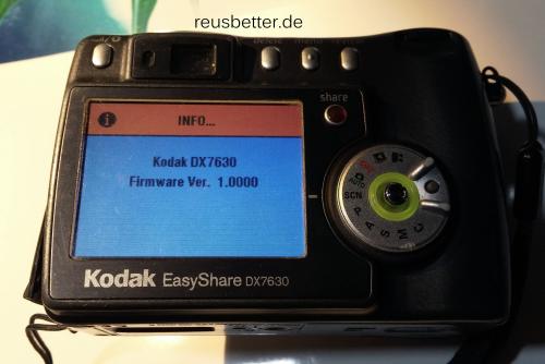 Kodak EasyShare DX7630 Zoom Digitalkamera | 6,2 MP | 2,2 Zoll LCD