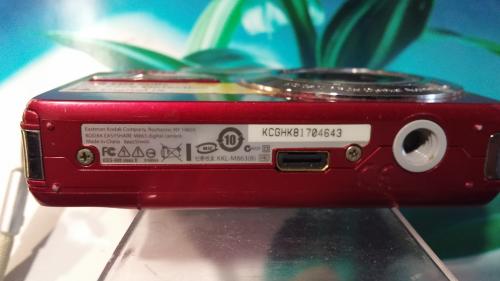 Kodak Easyshare M863 Digital Kamera | 8.2 MP | 2.7 Zoll | Rot
