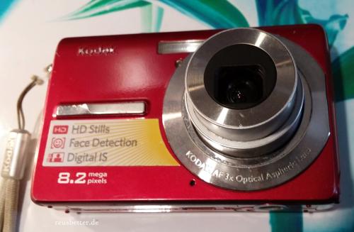 Kodak Easyshare M863 Digital Kamera | 8.2 MP | 2.7 Zoll | Rot