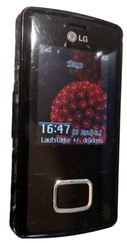 LG CHOCOLATE KG800 SLIDER Handy 2 Zoll  SIMLOCK Frei