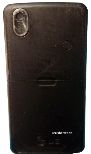 LG KP500 Smartphone | 3.0 Zoll | 3.0 MP | schwarz | Full-Touchscreen Handy | Simlock Frei