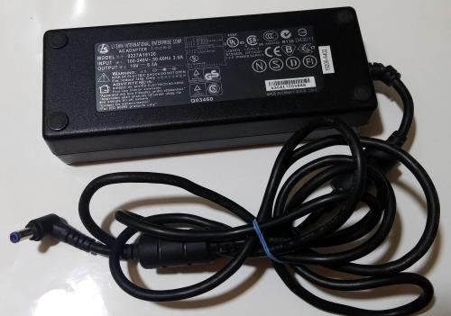 LI SHIN Enterprise AC Adapter 0227A19120 Notebook Netzteil 19V-6.3A  FÜR IEC 60950