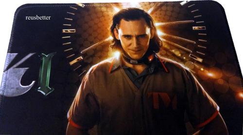 LOKI TVA Mousepad Gamingpad Mauspad