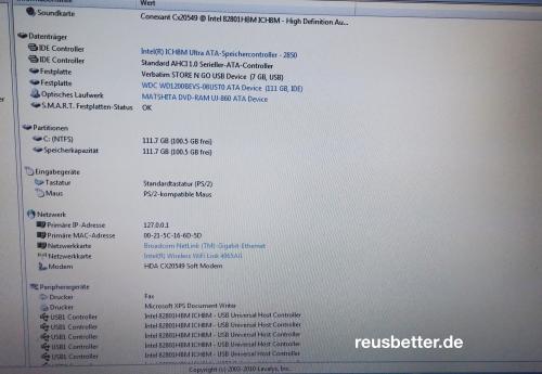 Lenovo ThinkPad R61i 15.4" Core 2 Duo 2GB RAM gebraucht