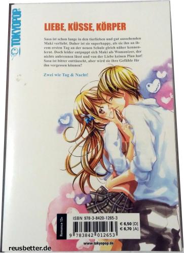 Liebe, Küsse, Körper, | Band 2 | Manga - Taschenbuch von Kozue Chiba | Shōjo