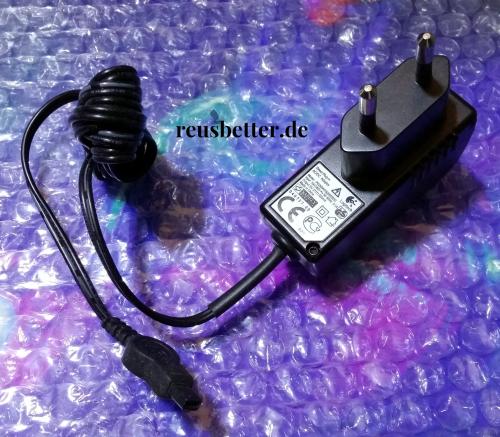 Logitech Traveller Bluetooth Headset HS03 Netzteil Direkt Plug-in  P925BW05050EB0